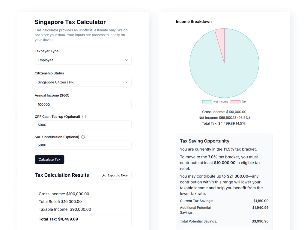 Tax Calculator